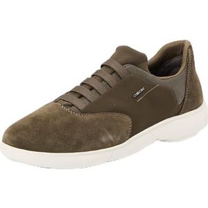 Geox Heren U Nebula 2.0 E sneakers, militair, 40 EU, legergroen, 40 EU