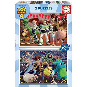 Toy Story 4 Educa 18101 2 x 100 stukjes