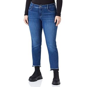 TRIANGLE Dames Jeans Slim, donkerblauw, W44/L28, donkerblauw, 44W x 28L