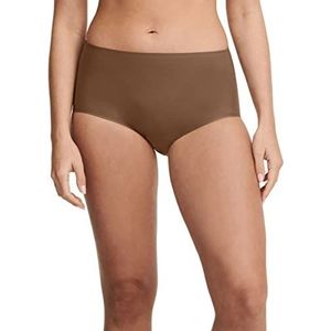 Chantelle Zachte stretch volledige slip, Cacao Bruin, one size
