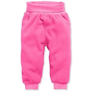 Schnizler Uniseks baby-pompbroek fleece met gebreide tailleband joggingbroek, roze (pink 18), 74 cm