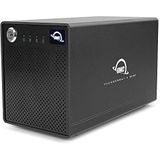 OWC ThunderBay 4 Mini met Dual Thunderbolt 3 poorten en SoftRAID XT, alleen behuizing, zonder harde schijven, tot 1556 MB/s, ruimte voor 4X 2,5"" HDD of SSD