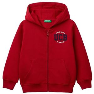 United Colors of Benetton Jas C/CAPP M/L, Rood, 1 jaar