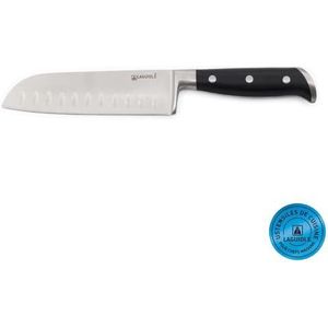 Laguiole - Zwart santoku mes 25,5cm