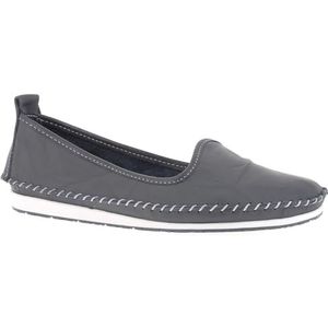 Andrea Conti Mocassins, ballerina's voor dames 27449, grootte:38, kleur:Blauw