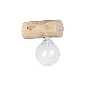 Homemania HOMBR_0161 wandlamp Foster, hout, 20 x 8-12 x 8-12 cm