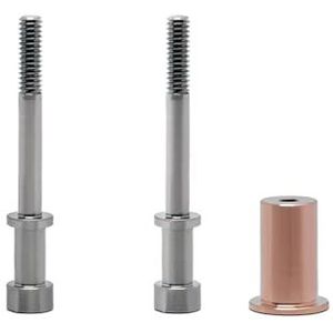 MicroSwiss - FlowTech™ Hardwarekit - 3D Printer Accessoires - Titanium en Koper