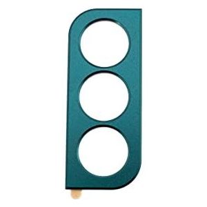 System-S Camera bescherming lens cover aluminium voor Samsung Galaxy S22 Plus in groen