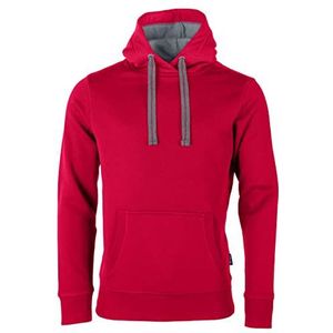 HRM Unisex Sweat Hoodie, Donkergrijs, Maat XL I Premium Hoodie voor Dames & Heren met Contrasterende Voering I Basic Hoodie Unisex I Dames- & Herensweatshirt I Hoogwaardige & Duurzame Kleding