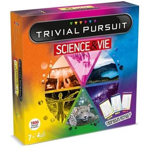Winning Moves Trivial Pursuit - Wetenschap en Leven - 1800 Vragen Editie - Vanaf 7 jaar - 2-6 spelers