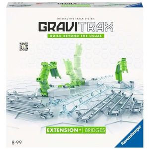 Ravensburger GraviTrax Extension Bridges - Zubehör für das Kugelbahnsystem. Kombinierbar mit allen GraviTrax Produktlinien, Starter-Sets, Extensions und Elements, Konstruktionsspielzeug ab 8 Jahren