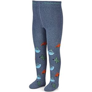Sterntaler Babyjongens voertuigen panty inktblauw gemêleerd, normaal