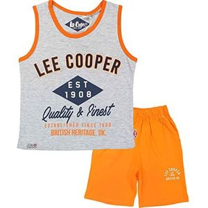 Lee Cooper Shorts-T-shirt-set, Grijs, 4 Jaren