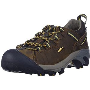 KEEN Heren Targhee II WP Trekking & hiking schoenen, Cascade Brown Golden Yellow, 42.5 EU