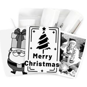 Memoking T02/Q02E/M02L Transparant Thermisch Papier - T02 Mini printer stickerpapier navulverpakking, 50mm x 3,5m, 20 jaar houdbaar, Stickerpapier voor dagboek, fotos, studienotities, 3 rollen