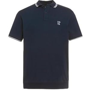 JP 1880 Heren poloshirt, buikfit, piqué, halflange mouwen, tot 8 XL shirt, nachtblauw, 6XL