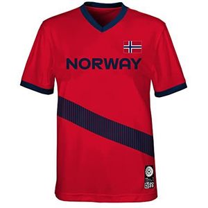FIFA Unisex Official 2023 Women's Football World Cup Kids Team Shirt, Norway T-shirt (1 stuk)