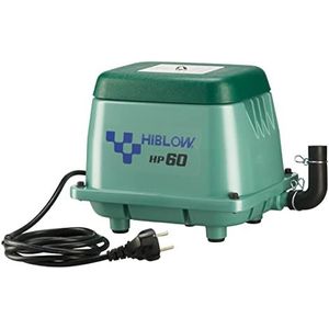 HiBlow Luchtpomp HP-60 60 l/min bij 1,3 m, uitgang 18 mm, 51 watt
