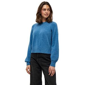 Minus Rosia gebreide trui voor dames, Palace Blue, XS