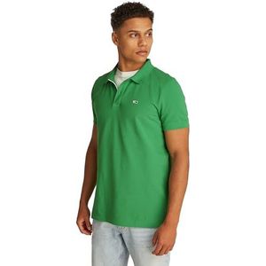 Tommy Jeans - S/S Polo - Groen - Katoen