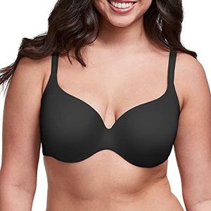 Maidenform Comfort Devotion beugelbeha met volledige dekking voor dames, Zwart, 85/90D (L)