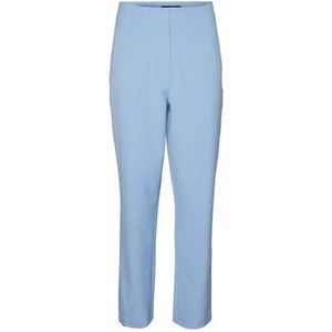 VERO MODA - Broek - Lichtblauw - Regular Fit - High Waist