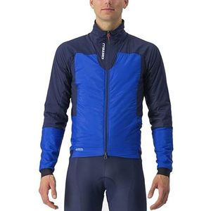 CASTELLI 4523502-432 FLY THERMAL JACKET jas Unisex VIVID BLAUW BELGIAN BLUE maat XL