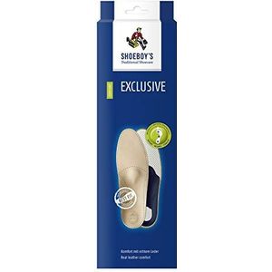 Shoeboy's Exclusieve leren voetbed voor dames voor optimaal comfort, vermindert voetbranden en voetgeur, maat 42, 1 paar