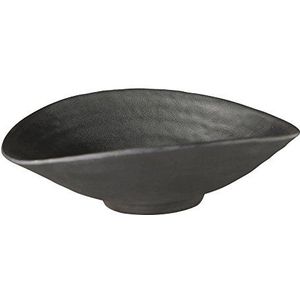 APS 83724 schaal -ZEN- 17,5 x 15,5 cm, H: 5,5 cm, melamine, zwart, steen-look 0,2 liter