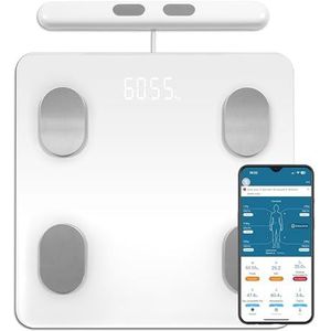 Personenweegschaal impedantiemeter aangesloten