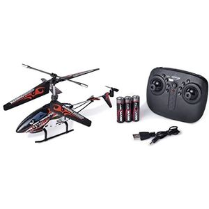 Carson 500507172 Easy Tyrann 240 metaal 2.4GHz 100% RTR – Helikopter met afstandsbediening, robuust RTF (Ready to Fly) model voor beginners, voor kinderen vanaf 8 jaar