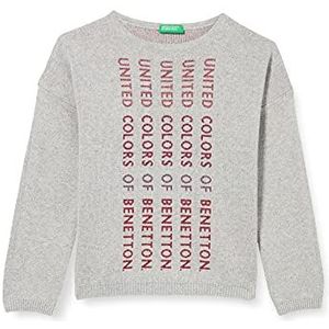 United Colors of Benetton Pullover voor meisjes., Grijs melange 901, L