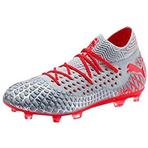 PUMA Future 4.1 Netfit Mg Voetbalschoenen voor heren, Geel Geel Alert PUMA Zwart 03, 44 EU