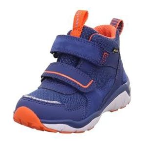 Superfit Jongens SPORT5 licht gevoerde Gore-Tex sneakers, blauw rood 8040, 22 EU Breed