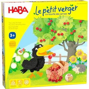 HABA Petit Verger 003460, 003460 Coöperatief gezelschap voor kinderen, dobbelstenen en memory-gezelschapsspel, 3 jaar