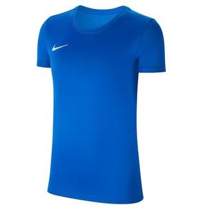 Nike Dames Short Sleeve Top W Nk Df Park Vii Jsy Ss, Royal Blauw/Wit, BV6728-463, XL