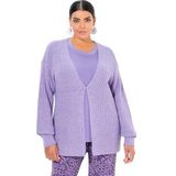 Ulla Popken - Cardigan - Lavendel - Pailletten - Dames