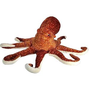 Wild Republic 23056 pluche octopus, Cuddlekins Jumbo knuffeldier, knuffeldier 76 cm, multi