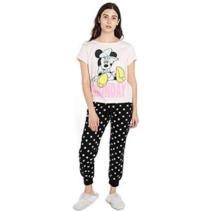 Disney dames minnie monday pyjama, multi, 34