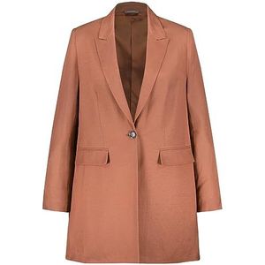 Samoon Damesblazer, Rustic Oak, 42 grote maten