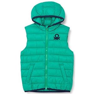 United Colors of Benetton 2TWDGJ006 donsvest met vest, benetton groen 108, 82 kinderen, benetton green 108