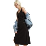 G-Star RAW Spaghetti Strap Slit Dress Wmn, Zwart (Dk Black D24573-b771-6484), XS