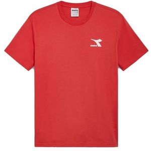Diadora SS Core T-shirt voor heren, Cayenne Red, XL