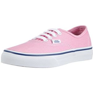 Vans Authentic, low-top sneakers voor kinderen, Roze Prism Roze True Wit, 32.5 EU