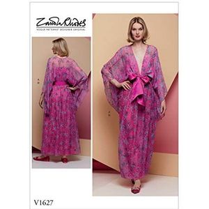 Vogue Dames speciale gelegenheid loszittende trui jurk patroon van Zandra Rhodes, maten 4-14