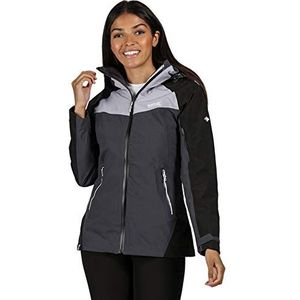 Regatta dames Oklahoma V' ademend getapete naden afneembare kap reflecterende jassen waterdichte shell