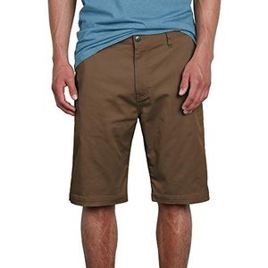 Volcom Vmonty stretch shorts voor heren, Mushroom, 32