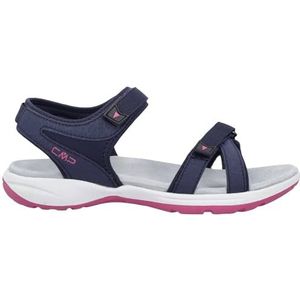 CMP Adib Wmn Hiking, sandalen met enkelriem voor dames, Zwart Blauw, 37 EU