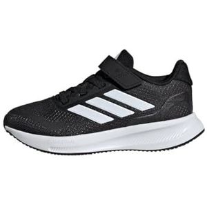 adidas Uniseks-Kind RUNFALCON 5 SHOES KIDS, Core Black/Cloud White/Cloud White, 28 EU