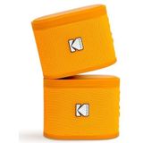 KODAK SOUNDBRIX 2 stuks draagbare draadloze luidsprekers – verbinding tot 100 luidsprekers – magnetisch dock en krachtig geluid 5 W – 3 uur looptijd – oranje